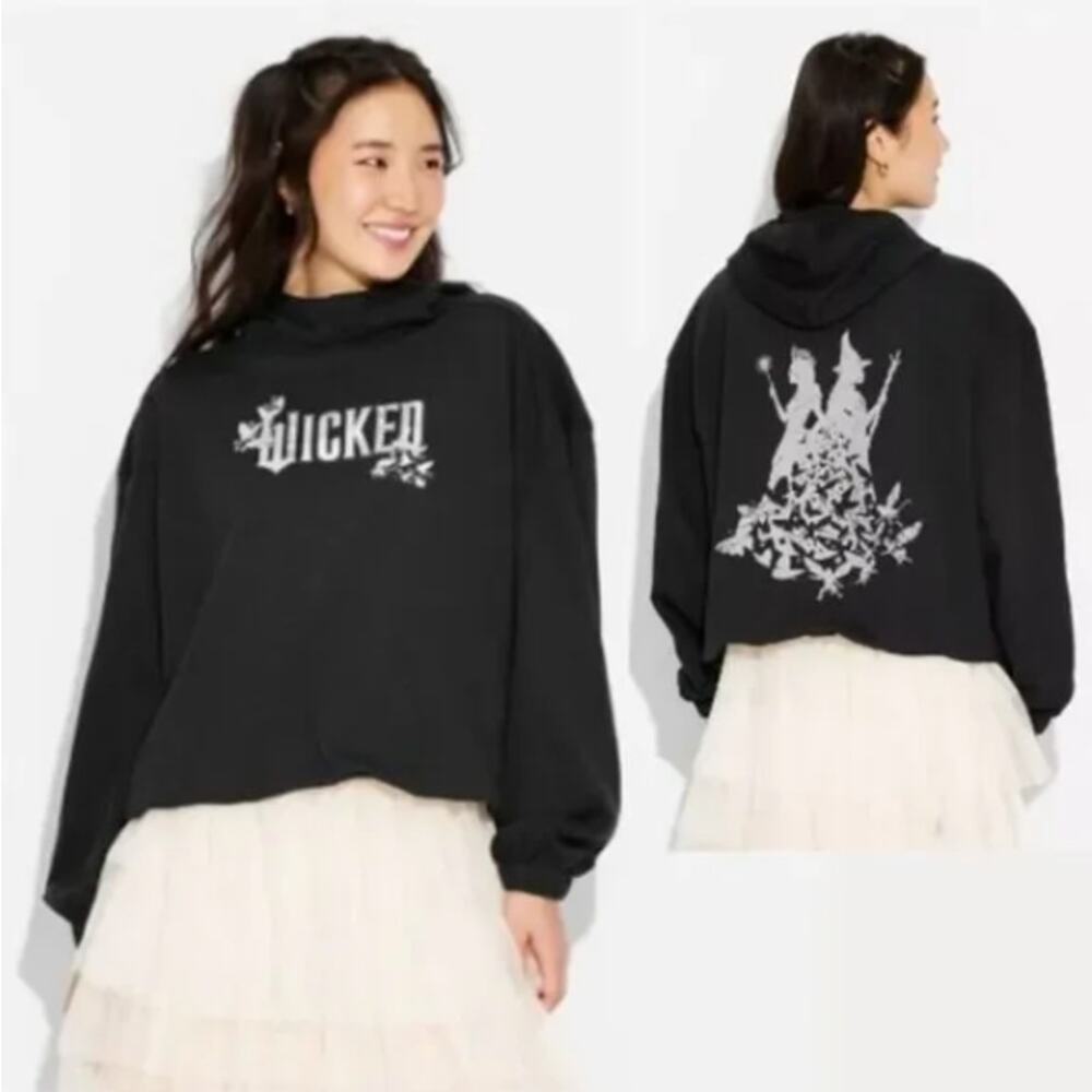 Wicked Paul Tazewell Collection Wicked Graphic Hooded Sweatshirt Small